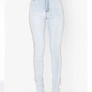 FLEX FIT EXTREME STRETCH HIGH WAIST PEARL SKINNY JEANS - 17